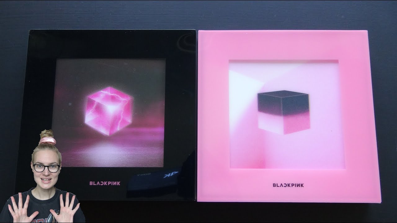 Unboxing BLACKPINK 블랙핑크 1st Korean Mini Album SQUARE UP (Both Black & Pink Edition)