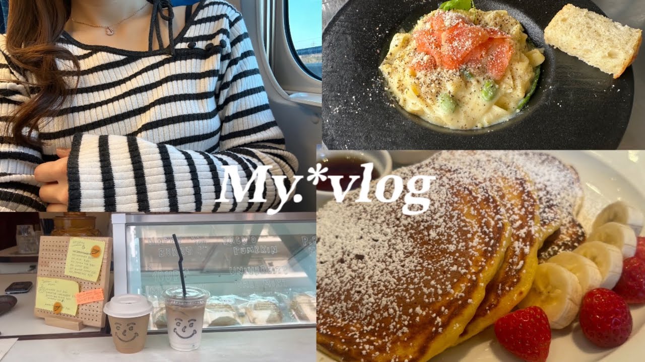 vlog.東京TRIP🗼甘いもの好き社会人の休日🍨東京で好きなものたくさん食べて満喫した連休🍪🤍
