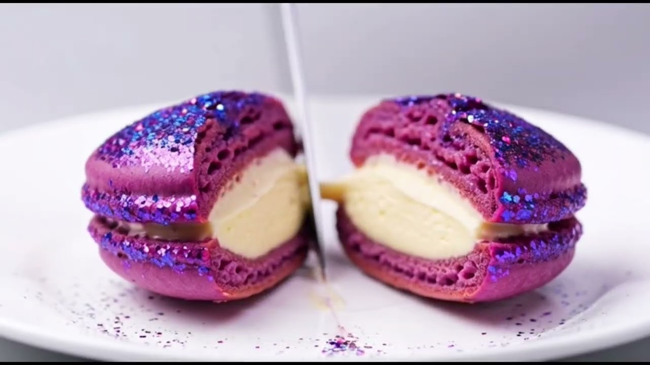 Healing Moment Cutting Jewel-Like Shiny Desserts