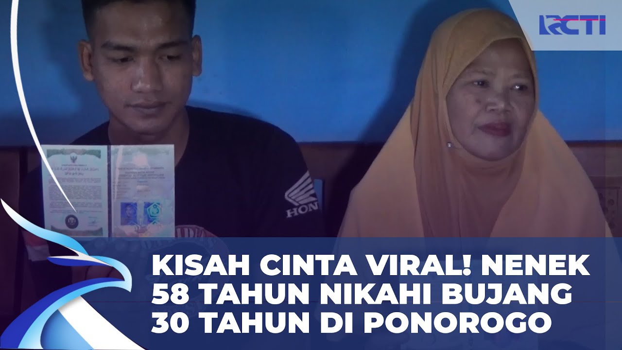 Cinta Tak Kenal Usia! Nenek 58 Tahun Resmi Nikahi Bujang 30 Tahun