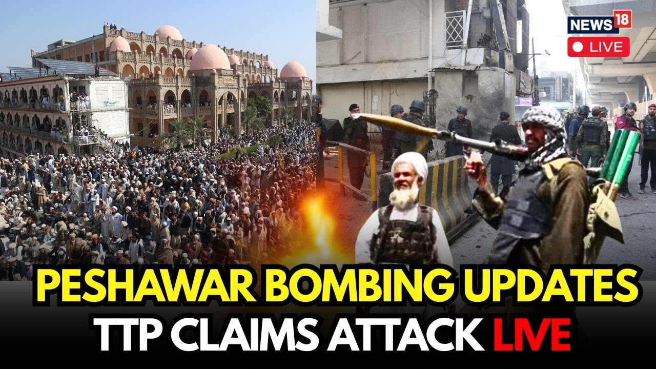 Peshawar Bombing Live Updates | Explosions, Gunbattle Rock FC Headquarters | TTP Responsible | N18G
