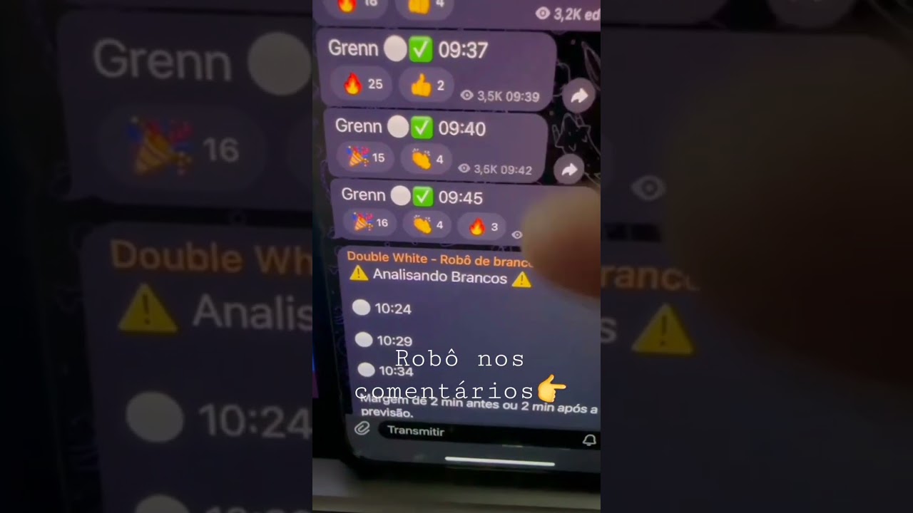 ROB&Ocirc; DOUBLE DO BRANCO, COM 98% DE ACERTIVIDADE, MAIS DE 50 MIL ALUNOS! ADIQUIRA O SEU. #robodobranco