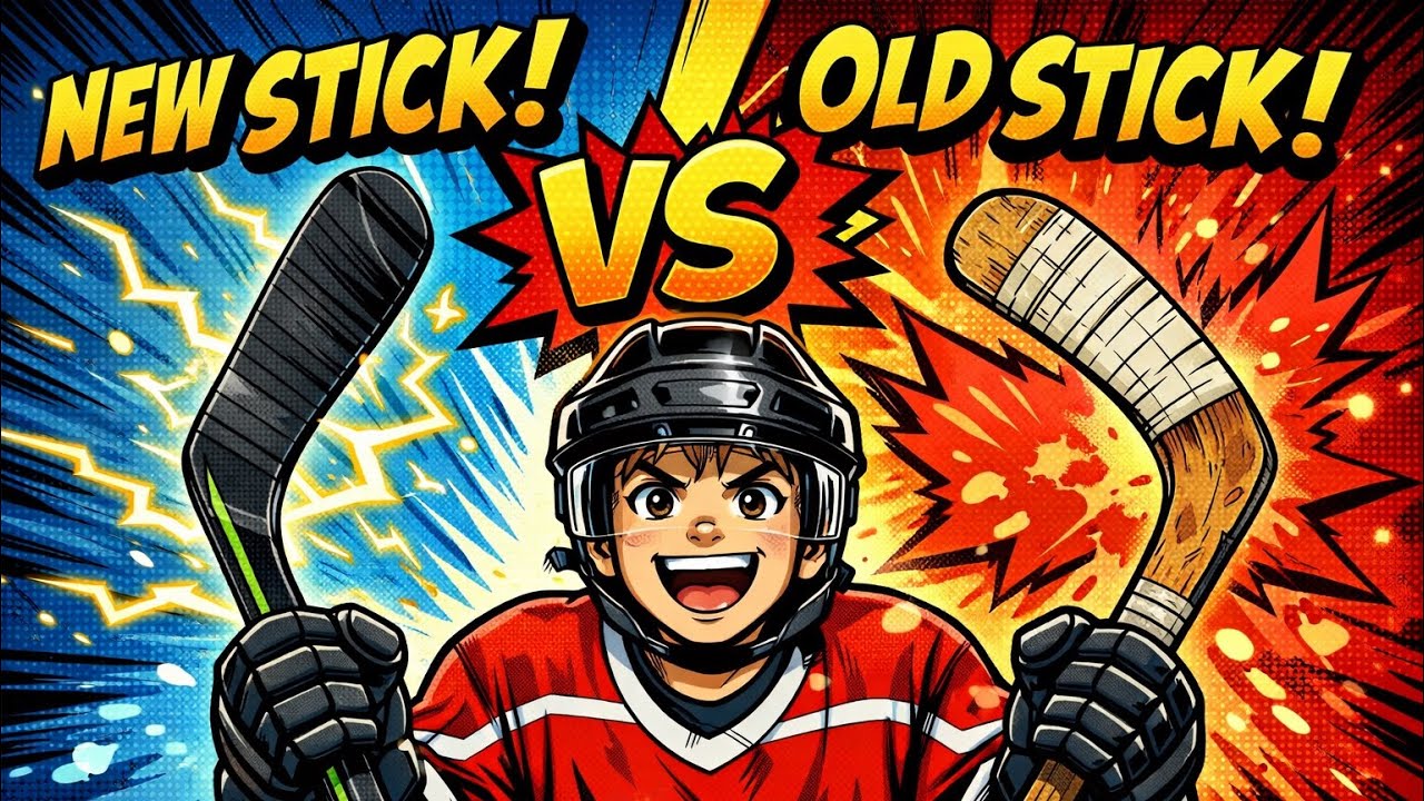 ￼ New versus old hockey stick ￼