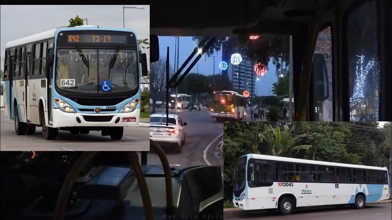 [Engine Sound & Line Video] Linha 642 Manaus • Torino 2007 Mercedes-Benz OF 1722M