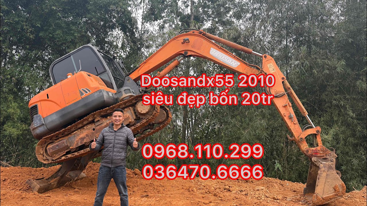 Продается экскаватор Doosan DX55 2010 года выпуска, импортированный из Южной Кореи, в оригинально...