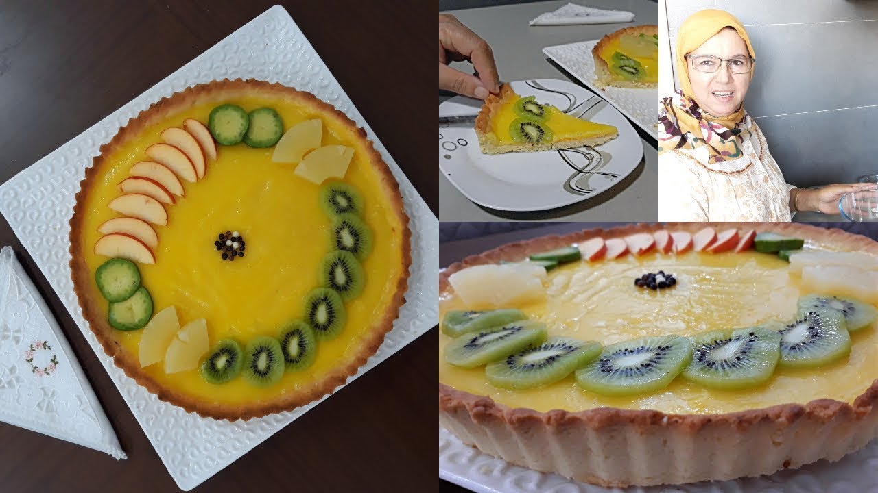طورطة الليمون أو الحامض🍋 بطريقة جد سهلة وناجحة من يد الحاجة فاطمة