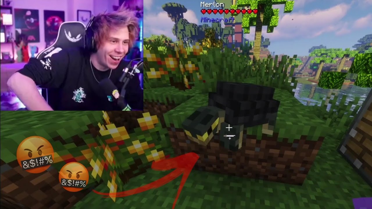 Merlon se enoja y ataca a Rubius por llamarle 
