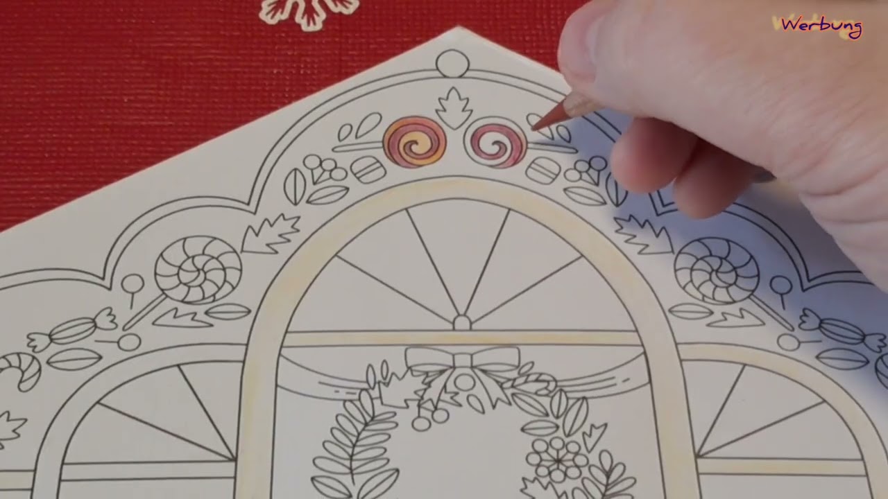 Festive Coloring - Sweet Factory - Teil #malen #coloringbook #christmas 