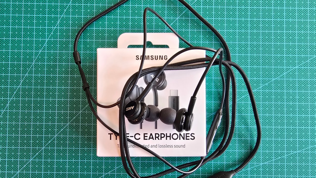 Unboxing Samsung Type C Earphones Sound By AKG