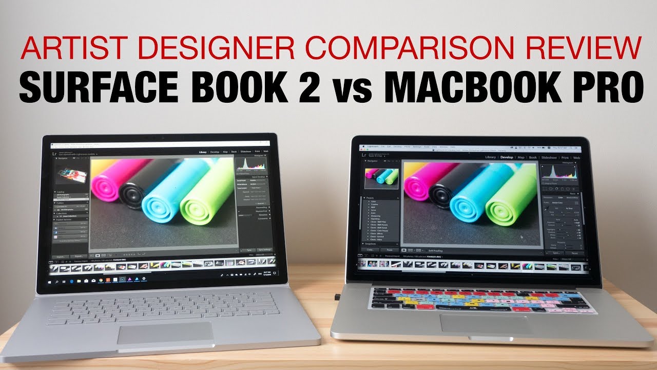Surface Book 2 vs Macbook Pro 2015 (Artist Designer Review)