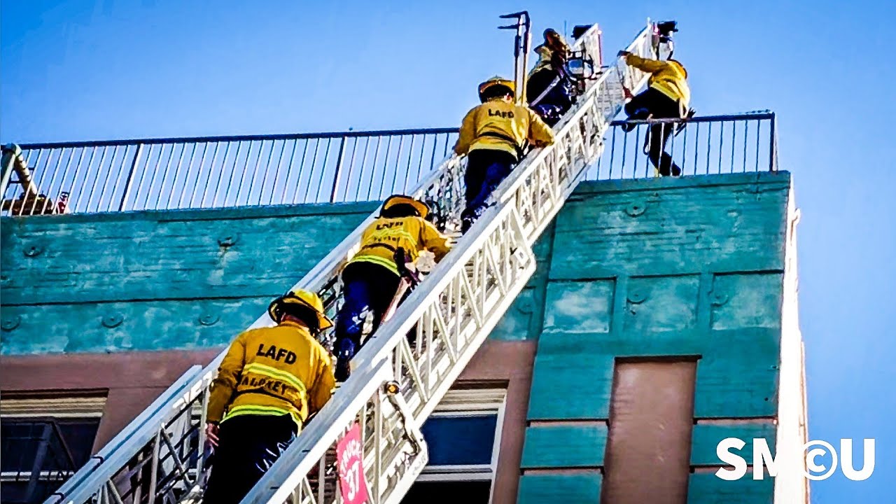 Venice Beach Fire Training Drill: LAFD Engages in Comprehensive Exercise