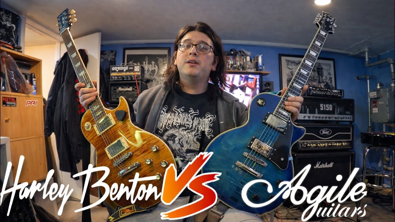 Deciding Between Agile and Harley Benton: The Final Battle of the Budget Gibson Les Pauls copies.