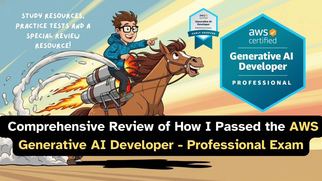 🔥 How I Passed the AWS Certified Generative AI Developer - Professional Exam | Comprehensive Review