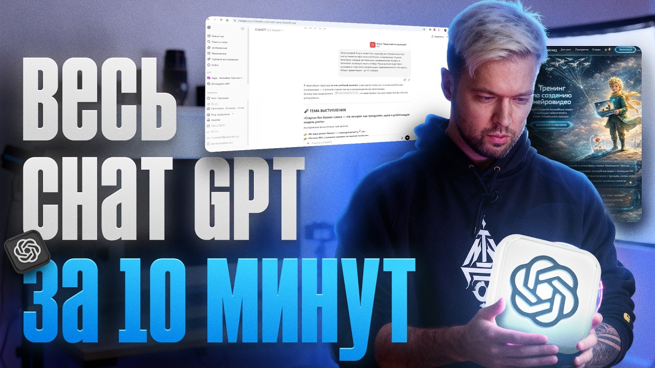 Топ-10 функций бесплатной версии Chat GPT | Как делать тексты, картинки, таблицы и другое в нейронке