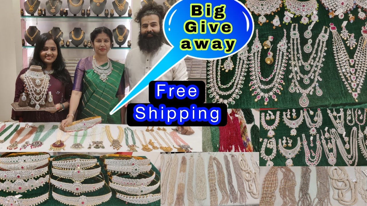Worldwide Shipp|ఎక్కువ క్వాలిటీతో అచ్చం బంగారం లాంటి నగలు|Pure pearls &Gold looking jewellery|Bsmart