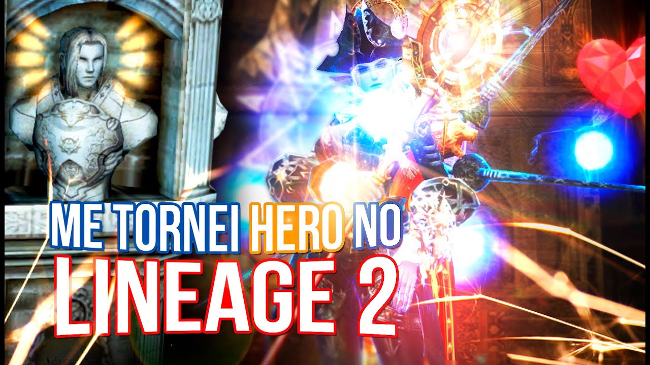 Me Tornei Hero no Servidor Oficial de Lineage 2 | Live Chronos/Naia