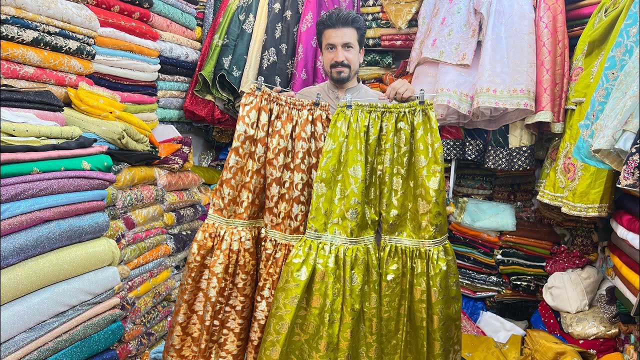 Latest | Loraz Zari Garara |Kaatan Silk Buti - Shirt With Net Dupata |#viral #fashion #foryou #views