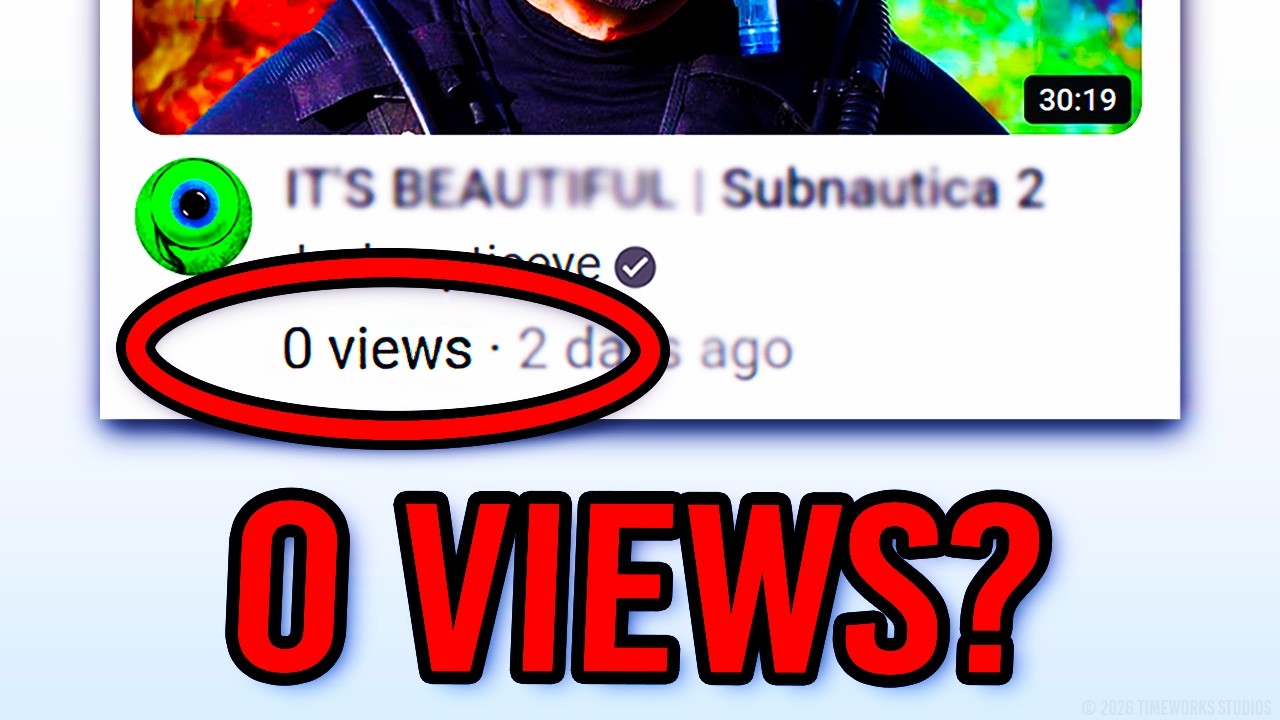ALL YouTube Videos Are Stuck at 0 Views?