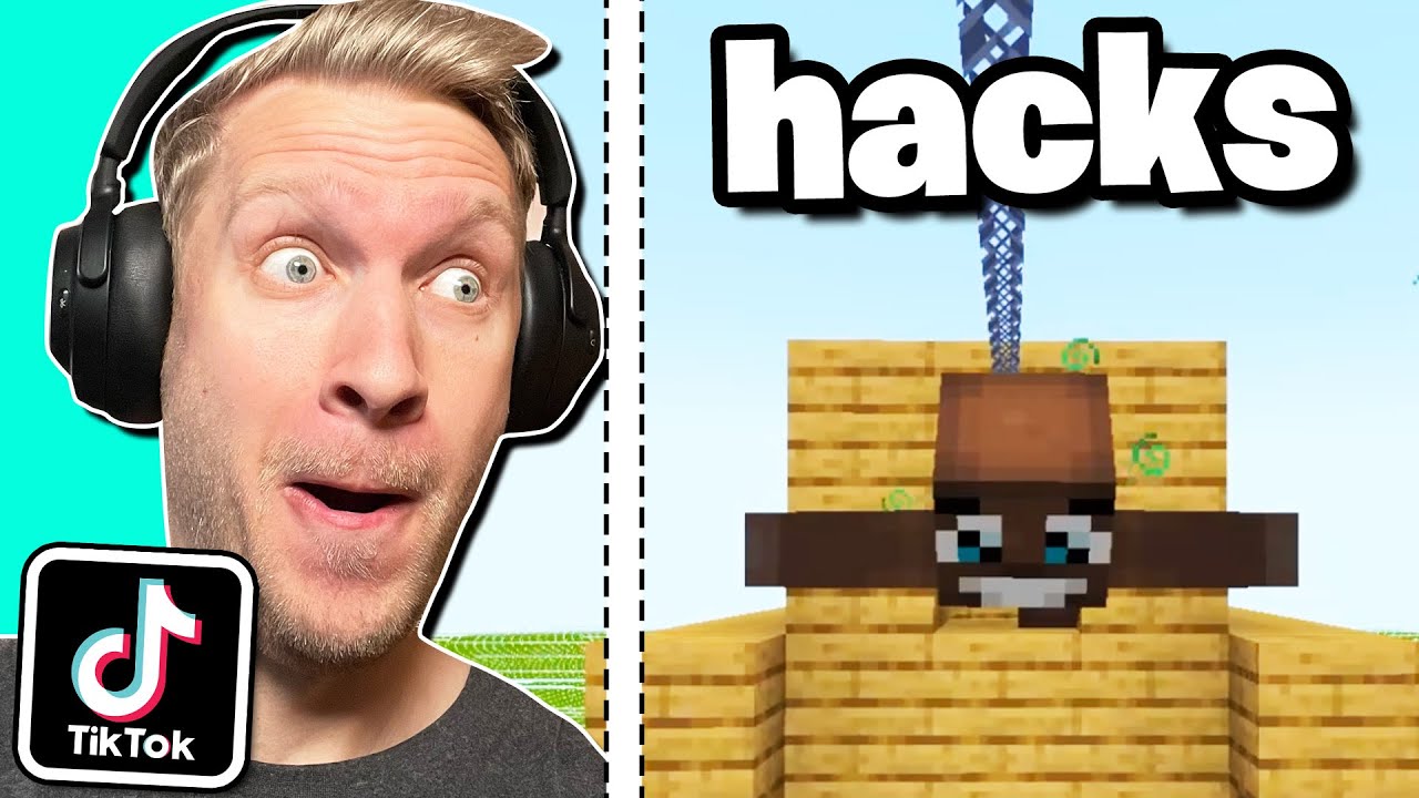 Tester TIKTOK Minecraft HACKS #3