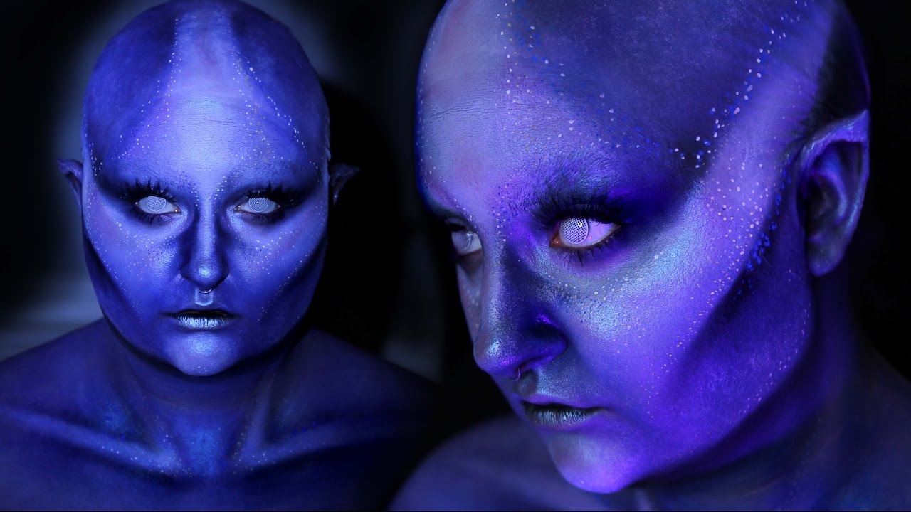ALIEN | Halloween Costume Makeup Tutorial | AD | RawBeautyKristi