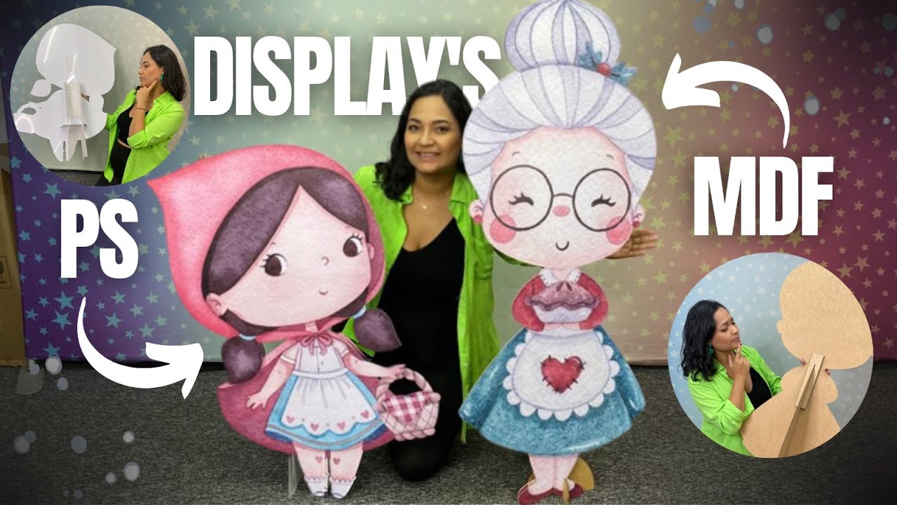 DIFERENÇA ENTRE DISPLAY DE MDF X PS - GRAFSTOCK FESTAS