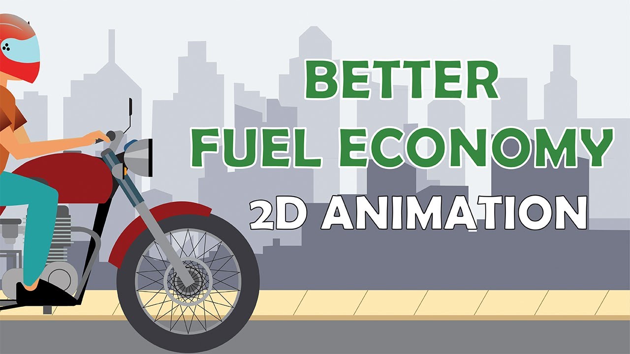 Simple ways to improve you vehicle's Fuel economy | 2D Animation | Motion Graphics.