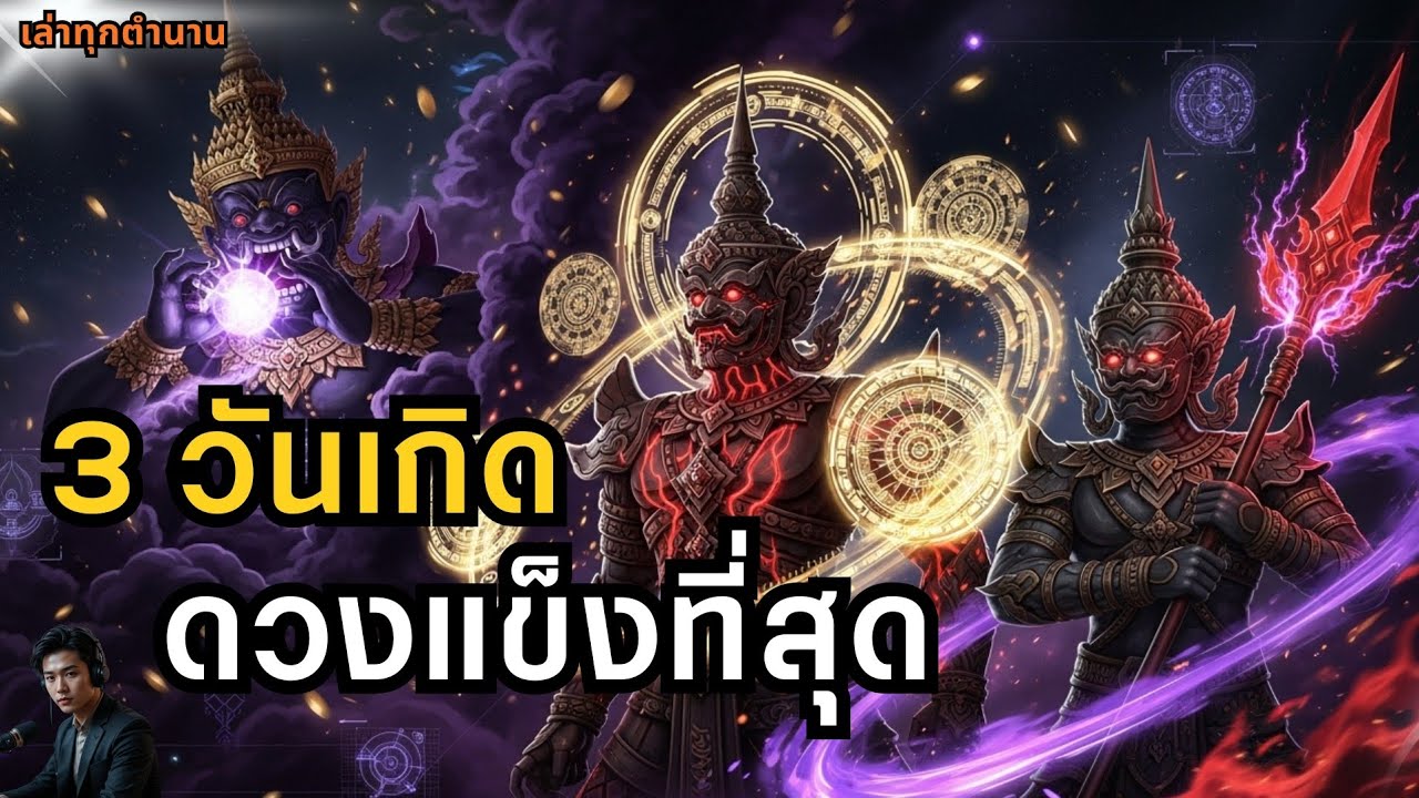 3 วันเกิดที่ “ดวงแข็งที่สุด” ในตำนานโหราศาสตร์สยาม: ผู้รอดจากมหากรรม