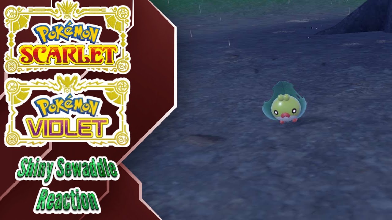 Shiny Sewaddle + Evolutions! Pokemon Scarlet & Violet!