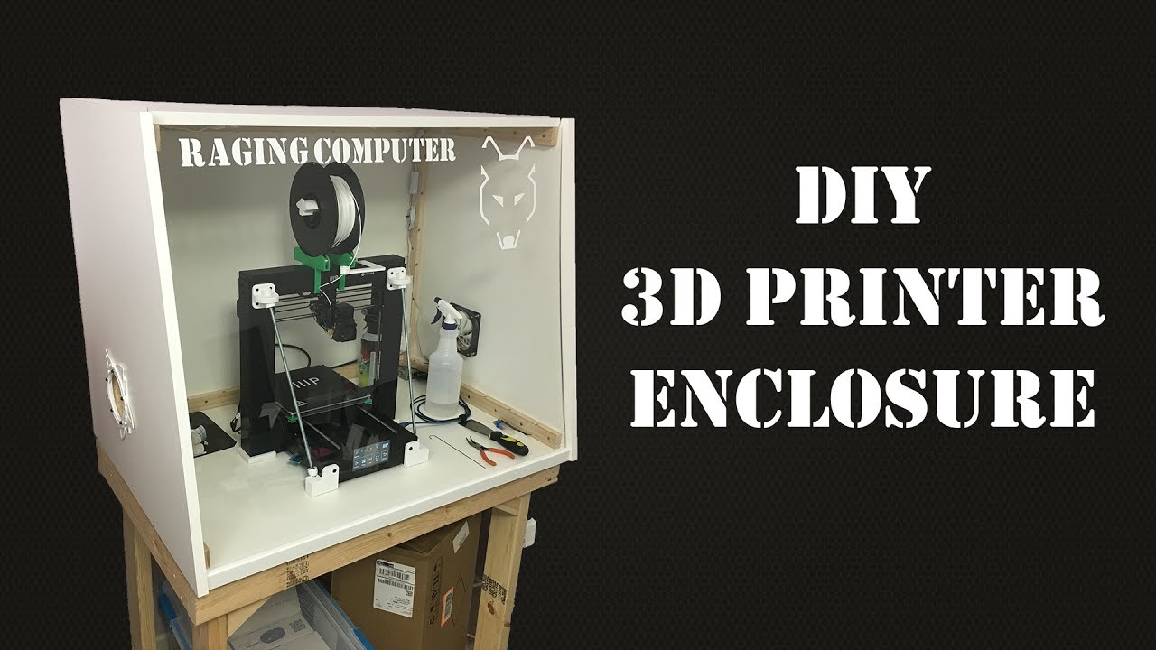 DIY 3D Printer Enclosure Build Video
