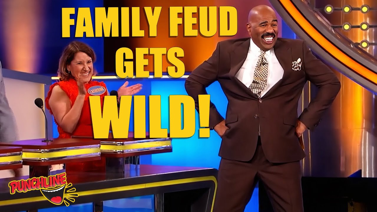 When Family Feud Gets DIRTY! Steve Harvey Can’t Handle these X-RATED Answers...