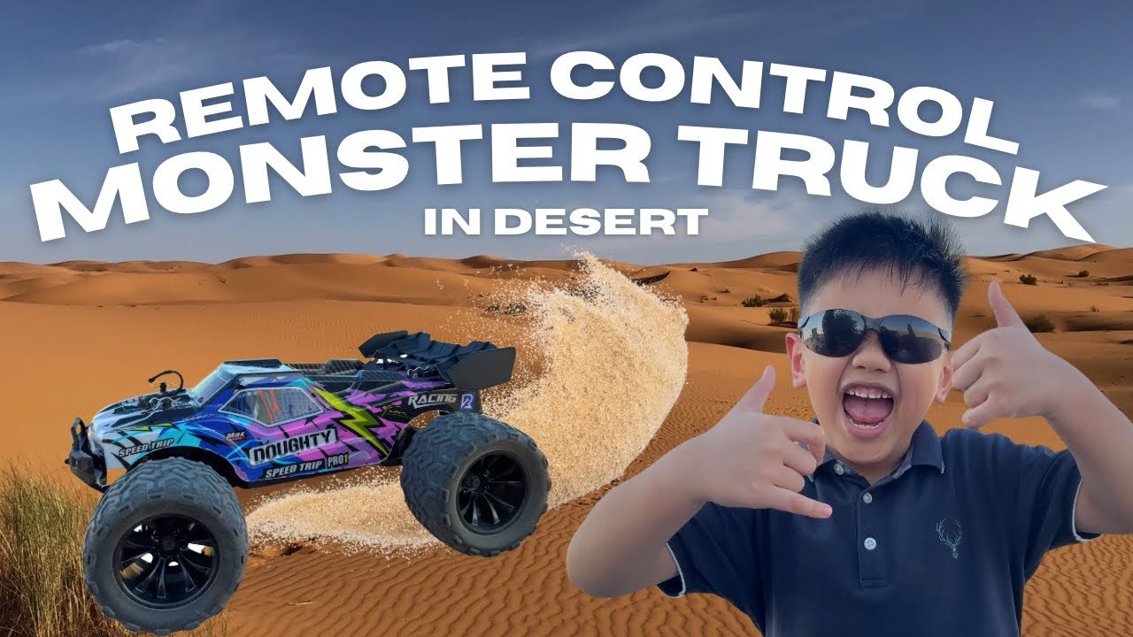RC MONSTER TRUCK IN DESERT 🏜️🌵
