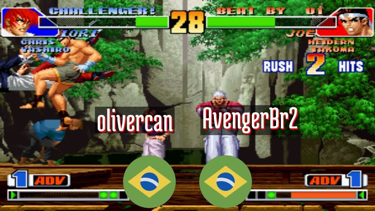 FT10 @kof98: olivercan (BR) vs AvengerBr2 (BR) [King of Fighters 98 Fightcade] Dec 17