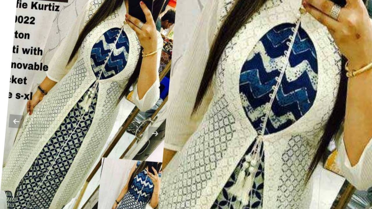 Very beautiful over jacket /shrug cutting and stiching