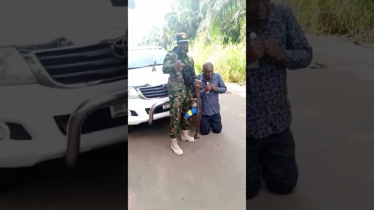 BREAKING e Commander of the Biafra Liberation Army, Commander Gentle captured