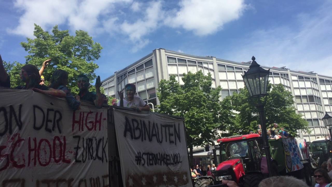 Abiumzug 2016 Celle