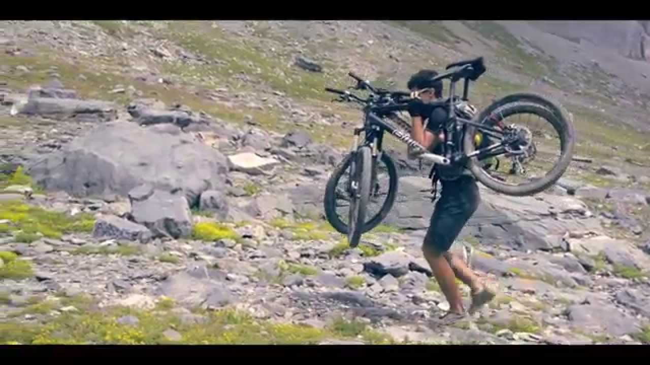 Mountain biking around Ovronnaz, Valais, Switzerland