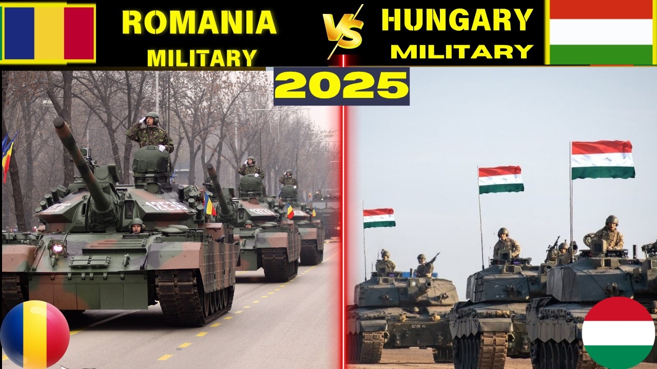 Romania vs Hungary || Hungary vs Romania military power 2025 || Romanian vs hungarian army. Romania.