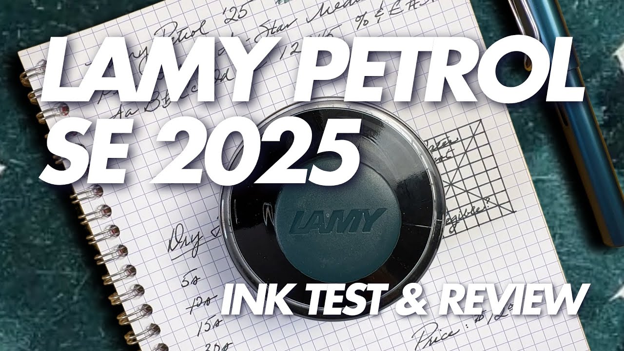 Lamy Petrol SE 2025 Ink Test & Review