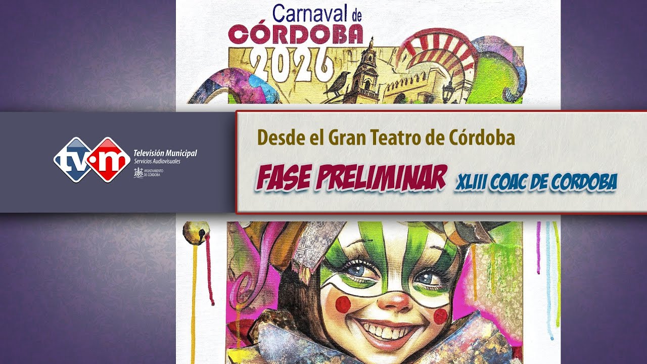 Resumen 2ª Preliminar CARNAVAL DE CÓRDOBA 2026. 29-1-2026