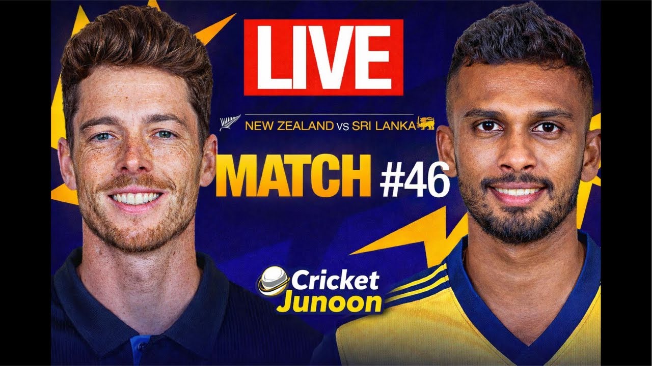 Srilanka Vs New Zealand is live!