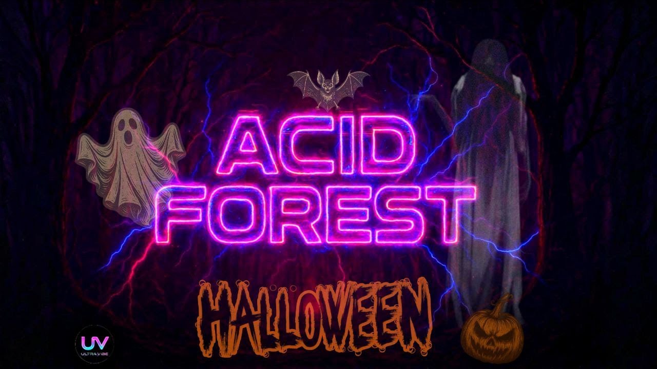 [ 🎃👻Happy Halloween 🎃👻] | UltraVibe [ Acid Forest ] – Best PsyTrance Music 2025