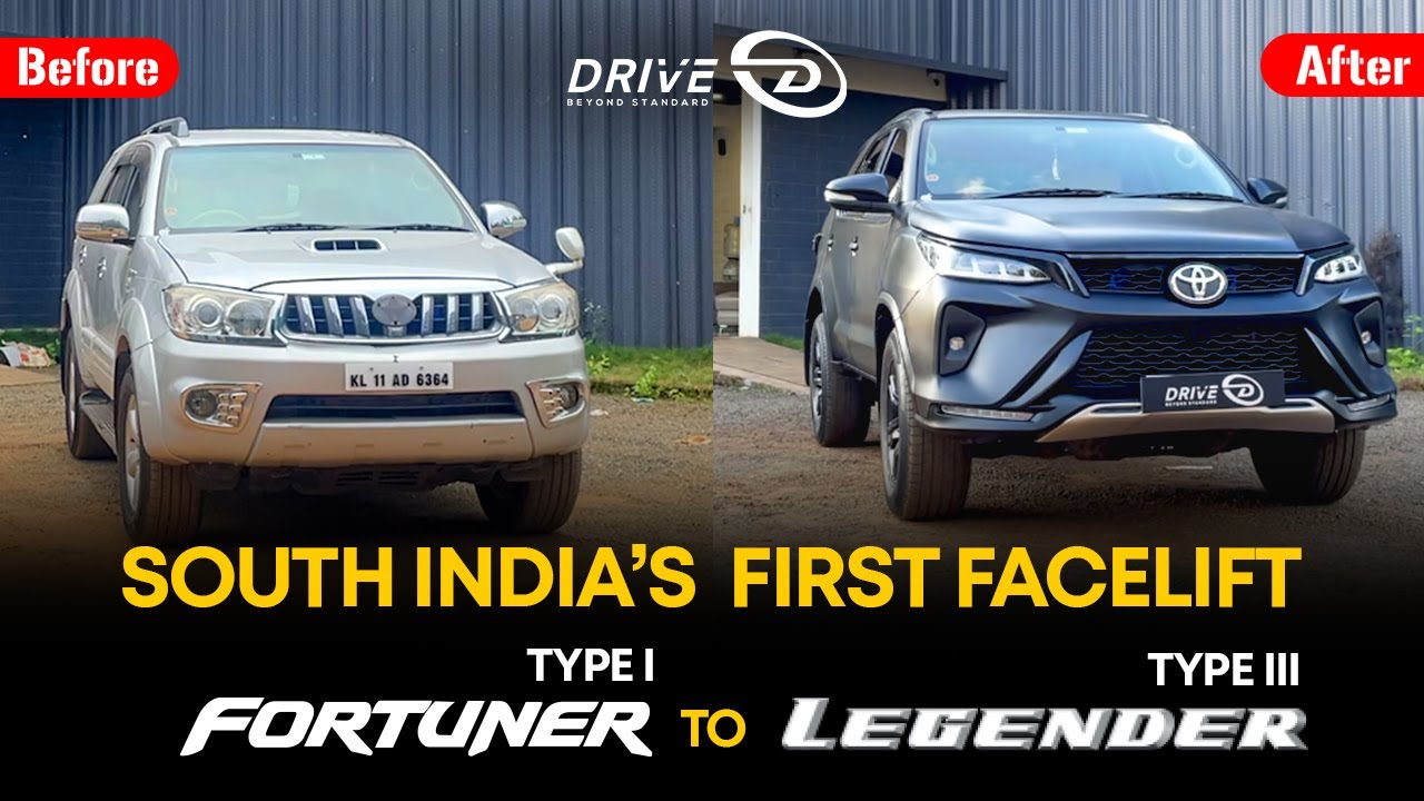 Fortuner Type1 Converted Type 3 Legender  | Fortuner Facelift | First time in South India!!!