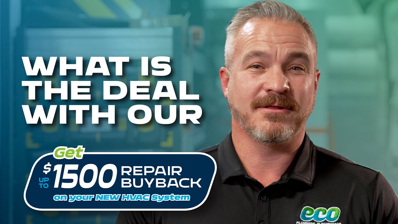 Get up to $1500 Repair BuyBack on Your NEW HVAC System!