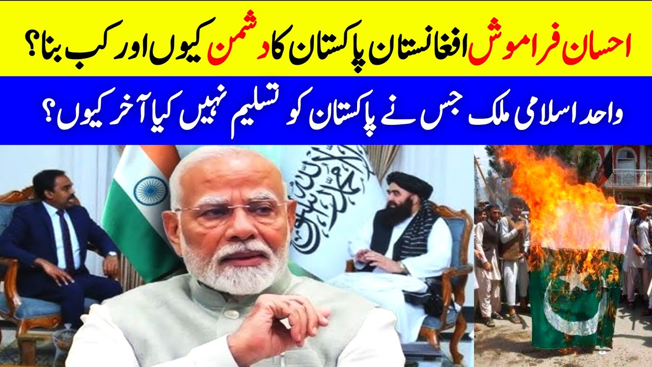 How Afghanistan Became India&rsquo;s Ally Ag&agrave;in$t Pakistan | Urdu Timeline Official 
