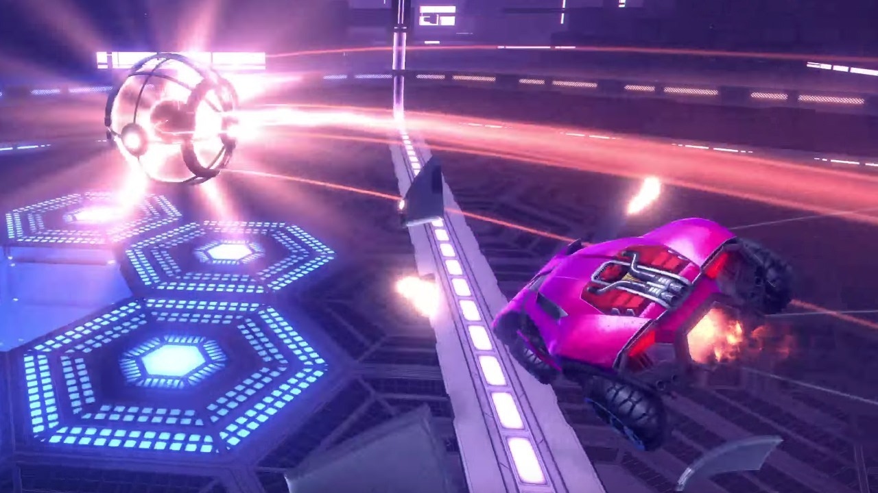 A Full Match of Rocket League's New Dropshot Mode