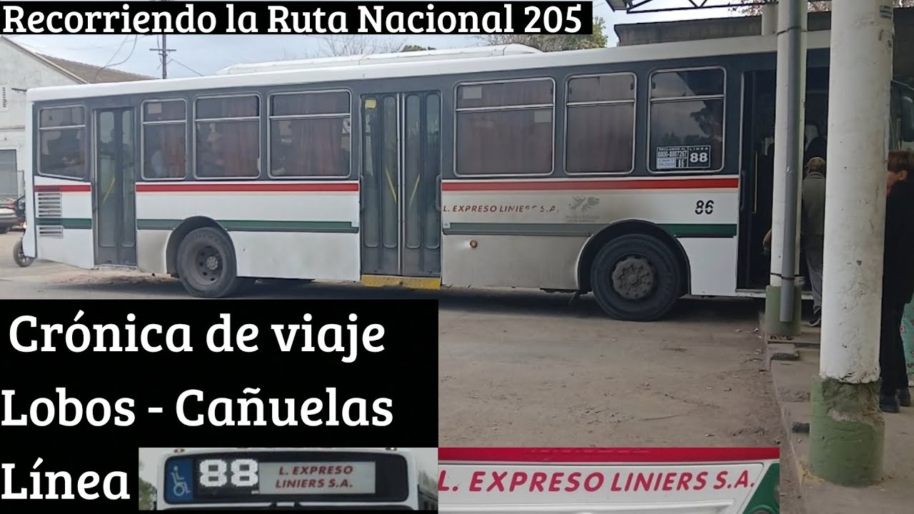 De Lobos a Cañuelas con la línea 88 #bus #cañuelas #buenosaires #viajes #argentina