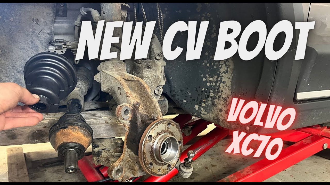 Volvo XC70 new CV boot | Over the joint method |