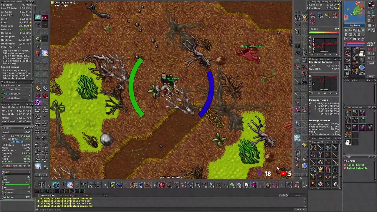 Tibia - Ek 2700 Top Ek Global - Bom Dia Amigões!!!! 3 Essencias Hoje