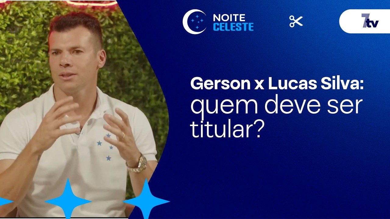 GERSON OU LUCAS SILVA? DÁ PRA JOGAR COM OS DOIS? 🤔 #cruzeiro #futebol #7tv