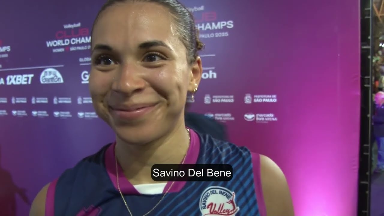 Avery Skinner dopo la vittoria 3-0 nella semifinale del Mondiale per Club FIVB